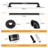 iropro Handlauf Treppengeländer Geländer 100cm Wandhandlauf Produktbild-Vorschau 9