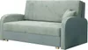 A studio shot of a sofa against a white background.