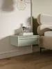 Selsey Evo - Comodino sospeso con cassetto, verde salvia, Anteprima dell’immagine prodotto 3