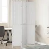 vidaXL Séparation de pièce 3 pièces blanc bois massif Voir les images du produit 2