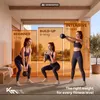 KM-Fit: Mancuernas ajustables tipo kettlebell, de 2 a 20 Vista previa de la imagen del producto 5