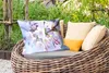 MuchoWow® Outdoor Kissen - Blumen - Sakura - Zweig - 60x40 Produktbild-Vorschau 3