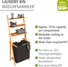 WENKO Leiterregal mit Wäschesammler Mod. Ecori, Textilien Produktbild-Vorschau 3