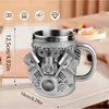 Kaffeebecher V8 Motordesign aus Edelstahl doppelwandig für Produktbild-Vorschau 11
