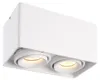 HOFTRONIC - Spot en saillie LED carré 8W 690lm 2700K blanc Voir les images du produit 1