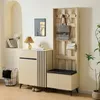 Set di armadi Merax con panca e credenza, set di mobili da Anteprima dell’immagine prodotto 1