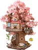 puzzle 3D, Casa sull'albero di Sakura, Rolife, 535 pezzi Anteprima dell’immagine prodotto 1