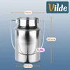Vilde | Kanvica na mlieko nerezová 1,9L - Transportná Náhľad obrázku produktu 4