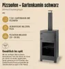 Estufa de leña de acero con horno para pizza integrado, Vista previa de la imagen del producto 4