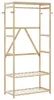vidaXL Wieszak na ubrania z półkami 80x40x175 cm bambusowy Podgląd zdjęcia produktu 7
