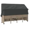 VidaXL 368358, Lounge, Obite siedzisko, Technorattan, Stal, Podgląd zdjęcia produktu 9