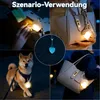 2 Stück LED Handtaschenlicht mit Sensor – Aufladbares Herz Produktbild-Vorschau 5