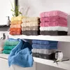 Cawö Handtuch 1001 Noblesse Farbe mittelblau Größe 50x100 Produktbild-Vorschau 5