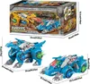 Elektrisches Dinosaurier-Auto, 2-in-1, verwandelndes Produktbild-Vorschau 4