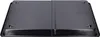 The image shows the underside of a black rectangular tray with four screw holes visible. Anteprima dell’immagine prodotto