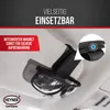 HEYNER® Sonnenbrillenhalter aus Echtleder für die Auto Produktbild-Vorschau 6