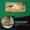 Leinwand Uhr Küche Wohnzimmer Bild Quarz 60x30 Bauernhof Produktbild-Vorschau 5