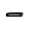 The bottom edge of a black smartphone case is shown, revealing the charging port and speaker holes. Anteprima dell’immagine prodotto