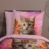 Duvet cover Good Morning 135x200 + 1* 80x80 cm - kitten cat Produktbild-Vorschau 3