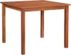vidaXL Tavolo da giardino 85x85x74 cm in legno massiccio di Anteprima dell’immagine prodotto 8