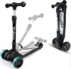 YOLEO Kinder Roller Kinderscooter Dreiradscooter mit LED Produktbild-Vorschau 2