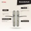 DOMINO Türgriff 78 Drückergarnitur WC - Badezimmer Set | Produktbild-Vorschau 7