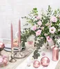 Bougies pointues 24cm or rose 10 pièces Voir les images du produit 10