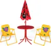 Spielwerk® Salon de jardin pour enfants avec parasol Voir les images du produit 2