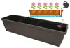 XXL Blumenkasten mit Bew. Venezia 100 cm anthrazit Produktbild-Vorschau 1