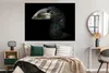 MuchoWow® Poster Vogel - Porträt - Hornvogel - Schwarz - Produktbild-Vorschau 4