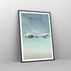 Gerahmtes Poster - Schwarzer Rahmen - Wolken Hängematte Produktbild-Vorschau 8