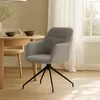 CLP Esszimmerstuhl Merlinda mit Teddystoff, 360° drehbar Produktbild-Vorschau 2