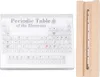 Periodic Table of Elements 83 Real Samples Wooden Stand Podgląd zdjęcia produktu 1