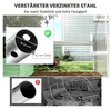 Serra Outsunny 6 x 3 x 2 m in plastica con 8 finestre, Anteprima dell’immagine prodotto 6