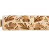 Mattarello da pasticceria con motivo natalizio decorativo Anteprima dell’immagine prodotto 5