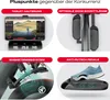 Collage of four images highlighting features of a Sportstech Crosstrainer CX700. Produktbild-Vorschau