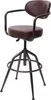 Sgabello da bar HWC-H10f, sgabello da bar da banco sgabello Anteprima dell’immagine prodotto 1