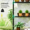 Skleník Outsunny s roletovými dveřmi, okny, policemi, Náhled obrázku produktu 4