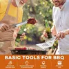 Grillbesteck Set Edelstahl 29 Stück BBQ Grill Zubehör Produktbild-Vorschau 2