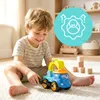 Malplay stavebné vozidlá Sada skrutiek Hračky DIY 4 autá Náhľad obrázku produktu 10