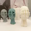 Halloween Schädel Kerzenform DIY Deko Handwerk Produktbild-Vorschau 7