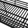 Metall Hochbett Schwarz mit Doppel-Leiter, Stauraum, Produktbild-Vorschau 7