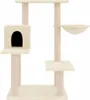 vidaXL Graffiatoio in sisal Grigio chiaro 82,5 cm Anteprima dell’immagine prodotto 11