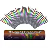 45 leuchtende Knicklichter Strohhalme in 5 FARBEN Produktbild-Vorschau 3