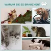 Katzenkletterwand mit Hängebrücke und Regal - 96x20x25,5 cm Produktbild-Vorschau 5