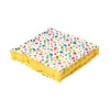 HOMESCAPES Sitzkissen Polka Dots Bunt 100% Baumwolle, 40 x Produktbild-Vorschau 1