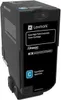 Lexmark 84C2HCE cartuccia toner 1 pz Originale Ciano Anteprima dell’immagine prodotto 2