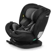 A black and gray car seat is shown against a white background. Produktbild-Vorschau