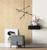 NEWROOM Tapete Beige Vliestapete Holz - Holztapete Modern Produktbild-Vorschau 5