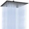 DERW 10 Zoll Regendusche Duschkopf (25 x 25 cm), Edelstahl Produktbild-Vorschau 2